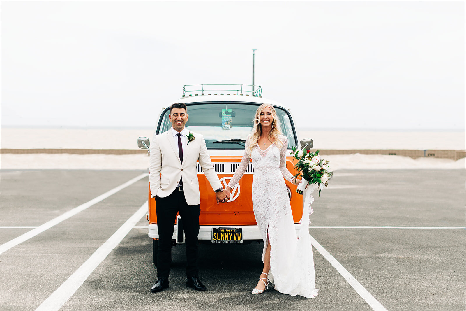 Ashley &amp; Dan - Beach Party Wedding in Huntington Beach, CA