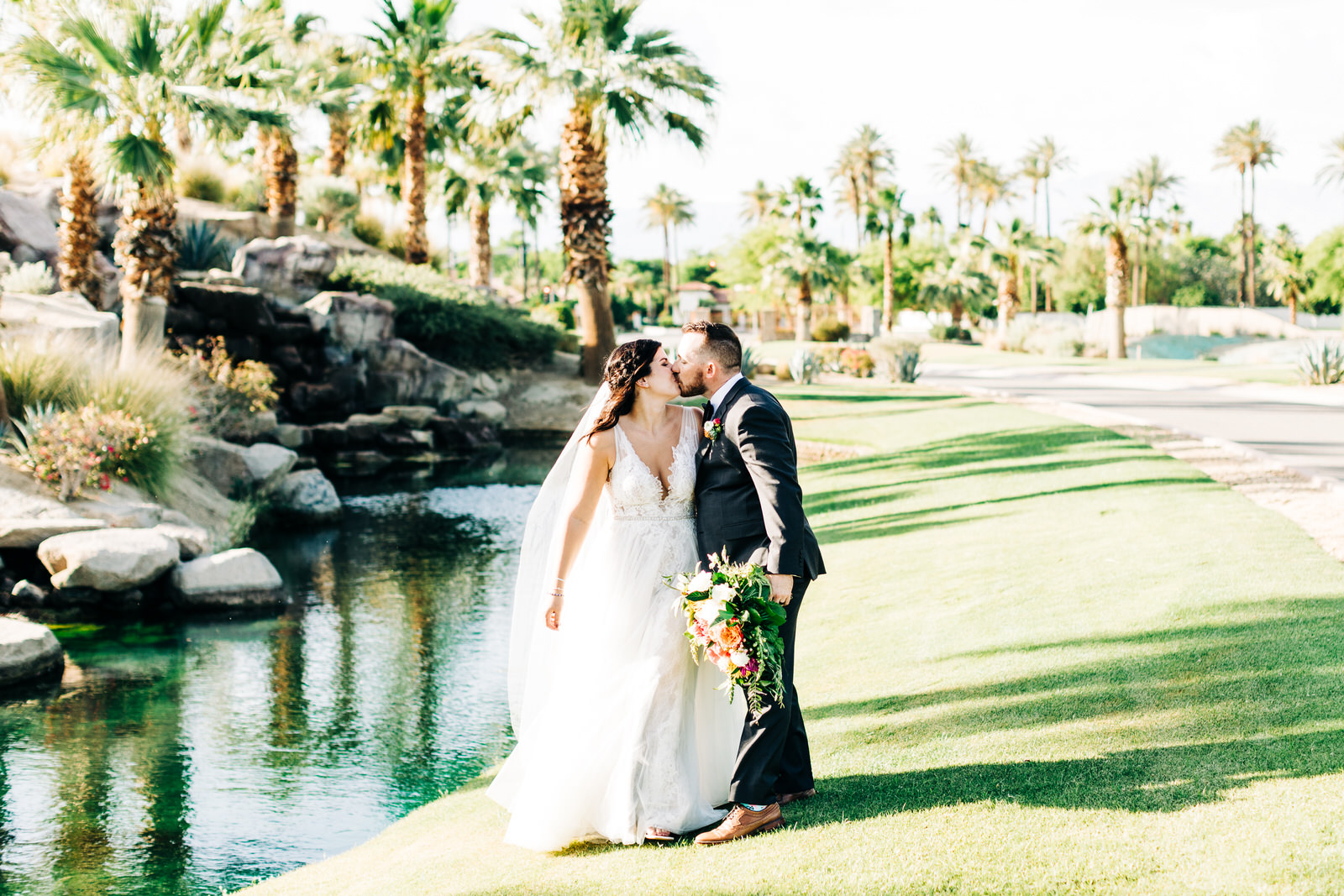 Kim &amp; Chris - Backyard Palm Springs Wedding in Palm Springs, CA
