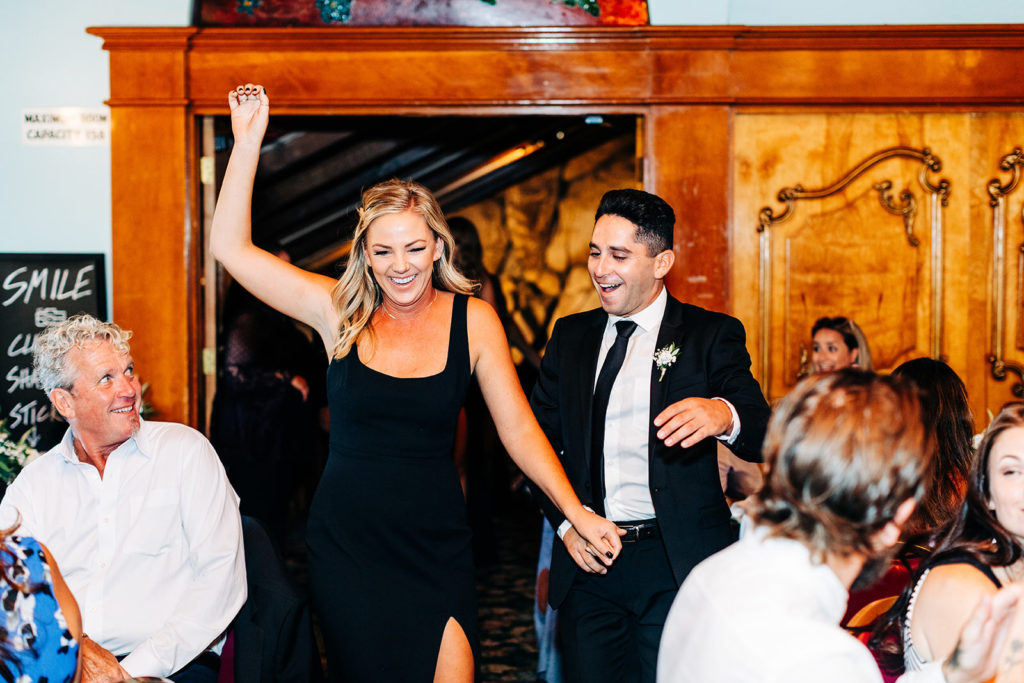 The Madonna Inn In San Luis Obispo, CA wedding photography; guests dancing