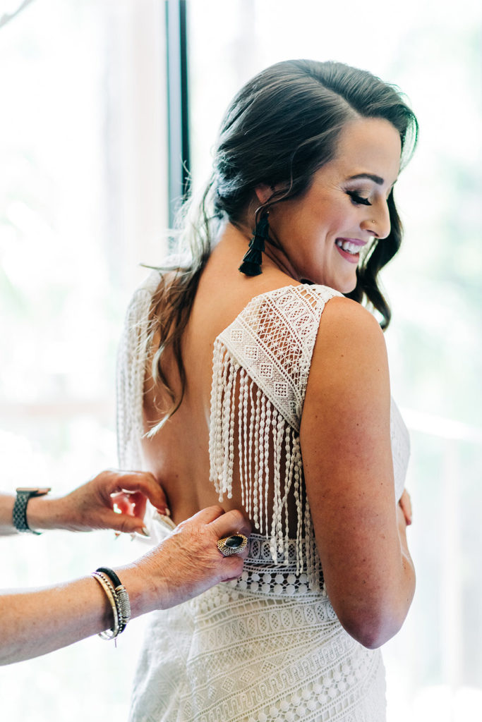 Sweet Pea Ranch In Upland, CA wedding photography; bride getting ready