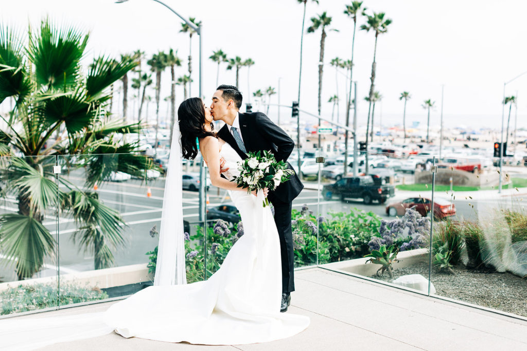 Pasea Hotel & Spa in Huntington Beach, CA wedding photography;