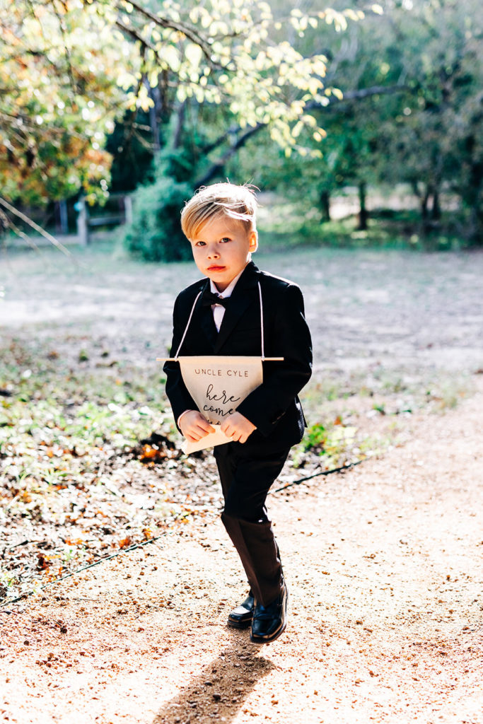 Avalon Legacy Ranch wedding photography; cute little boy posing for the camera
