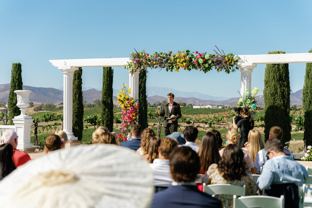Ashton Kutcher is the officiant for the wedding of YouTubers PK & Mike; gay wedding in temecula at mount palomar winery